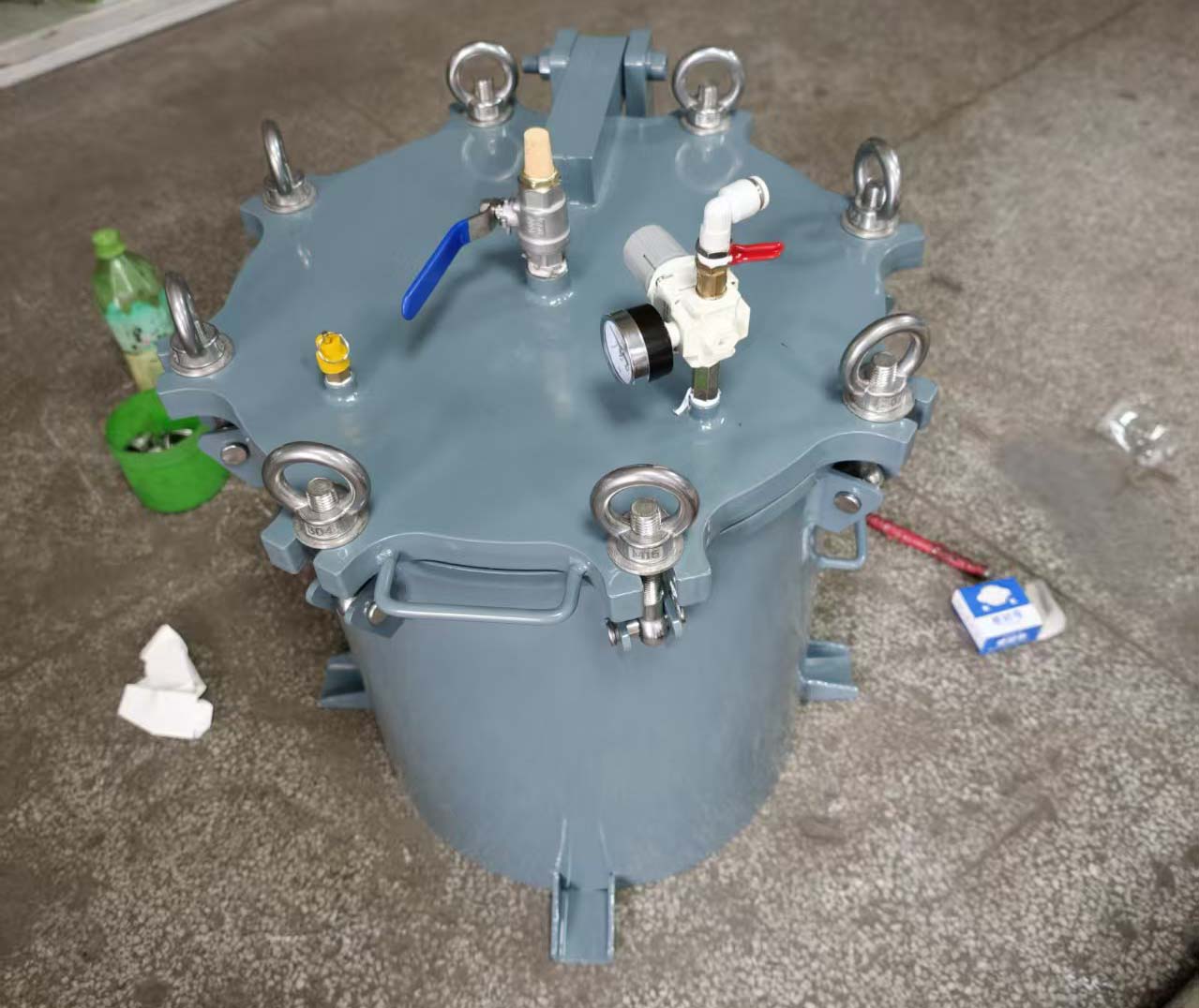 耐压气动开盖碳钢反应罐