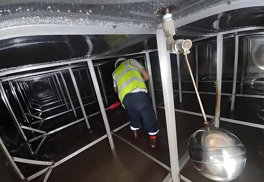 居民楼水箱清洗消毒